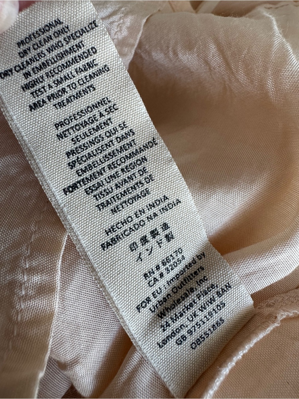 Free People Lost in a Dream Tiered Maxi Dress in Cream/peach Size 2, Rare - Picture 9 of 11